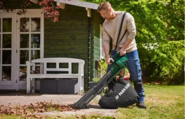 Soplador/Aspirador de Hojas Eléctrico PARKSIDE