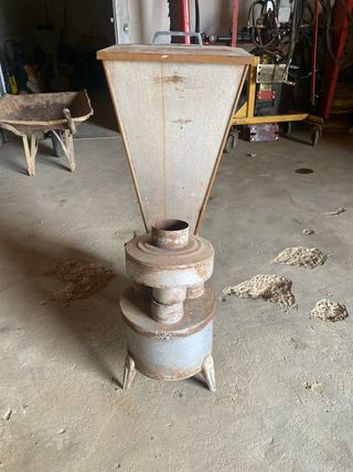 Estufa Serrín Biomasa Metal