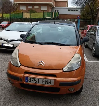 Citroen C3 pluriel naranja 2007