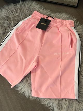 Palm Angels Pantaloncini Rosa Nuovi con Cartellino