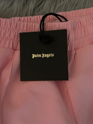 Palm Angels Pantaloncini Rosa Nuovi con Cartellino