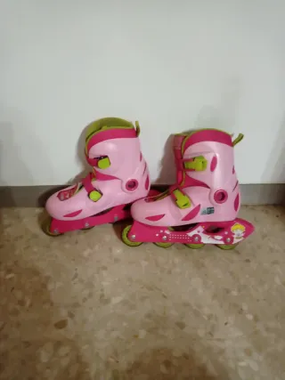 Patines en línea Decathlon marca Oxelo  talla32 34