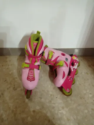 Patines en línea Decathlon marca Oxelo  talla32 34