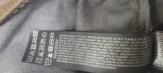 Pantalón efecto piel cintura elástica Talla M