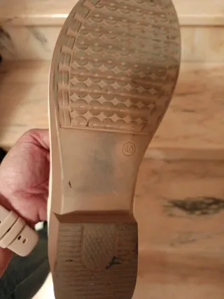 Sandalias Beige Mujer