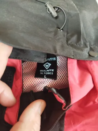 Conjunto  impermeable chaqueta y pantalón