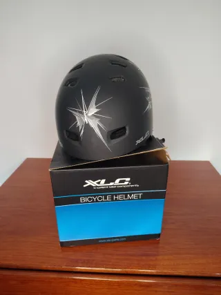 Casco XLC Urban Spikes Negro Talla 53/59cm