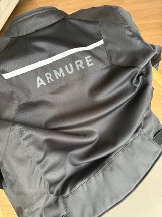 Chaqueta Moto Armure Negra