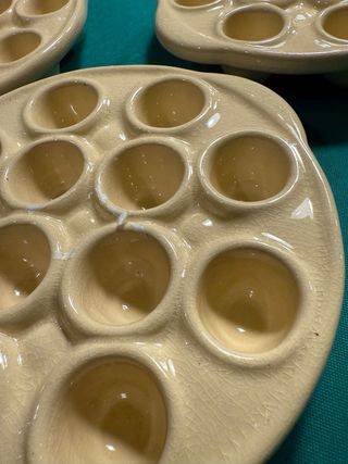 Platos franceses para caracoles bourguignonne vint