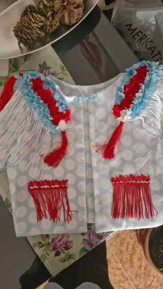 Torera flamenca bordada