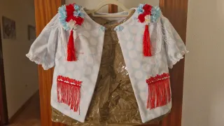 Torera flamenca bordada