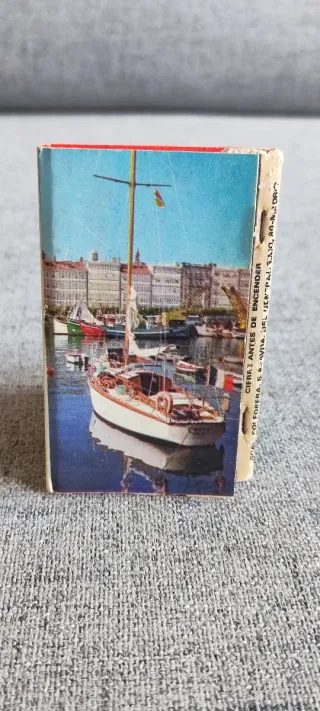 6 Cajas Cerillas La Coruña Años 60.