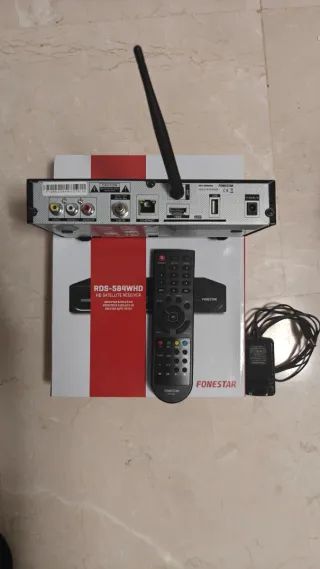 Decodificador Satélite Fonestar RDS-584WHD