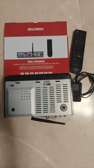 Decodificador Satélite Fonestar RDS-584WHD