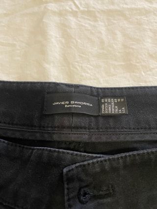 Pantalón vaquero Javier Simorra negro