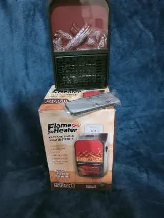 Chimenea Eléctrica Enchufe Nueva 18 cada una