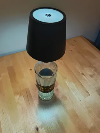 Lampada LED design bottiglia vetro