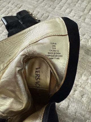 Botines Versace & H&M