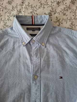 Camisa Tommy Hilfiger Talla S Slim Fit.