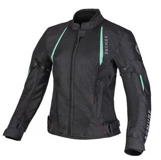 Chaqueta Moto Armure Mujer Negra