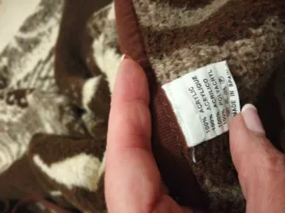 Manta con estampado de tigres