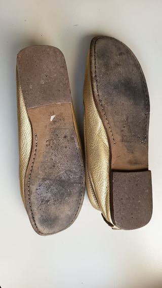 Mocassini Kroll oro Tg 36