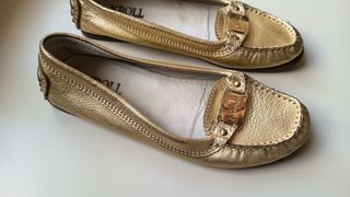 Mocassini Kroll oro Tg 36