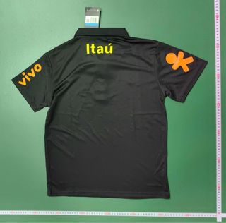 Camiseta Polo Nike Brasil Negra