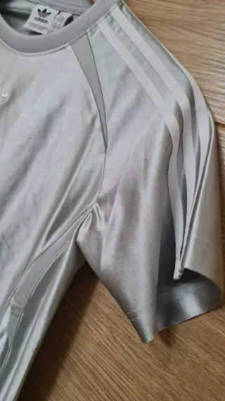 Camiseta Adidas Original Gris Sparklin