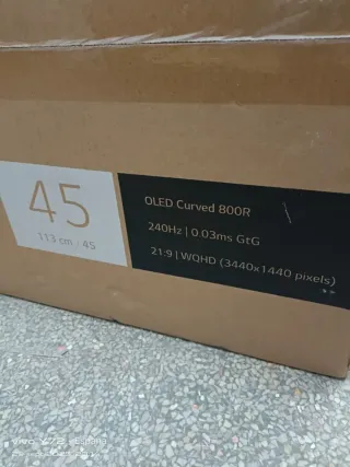 Monitor LG UltraGear OLED 45 sigillato