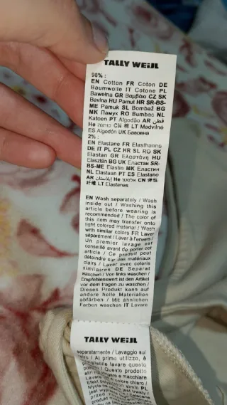 Tally Weijl Top L Beige Follow the Sun