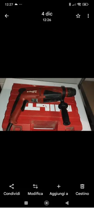 Trapano Hilti TE 2