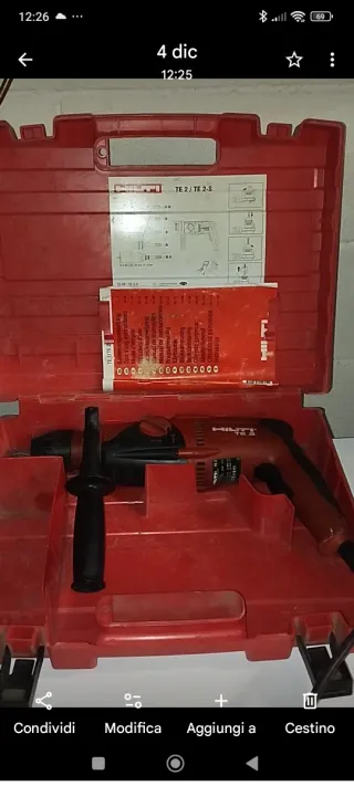 Trapano Hilti TE 2