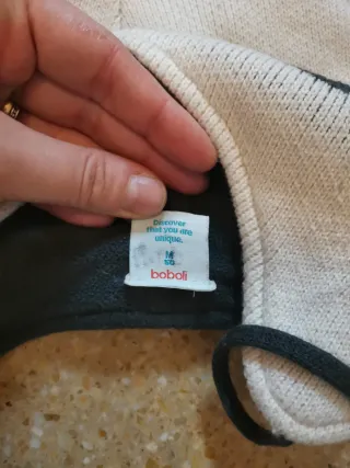 Conjunto Gorro y Bufanda Panda Boboli Infantil