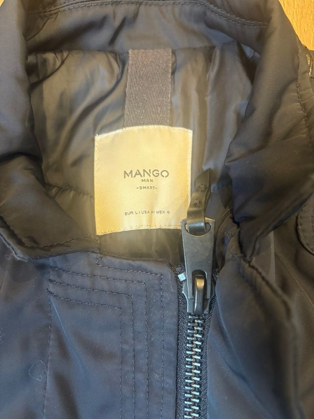 Chaqueta Mango Hombre Azul