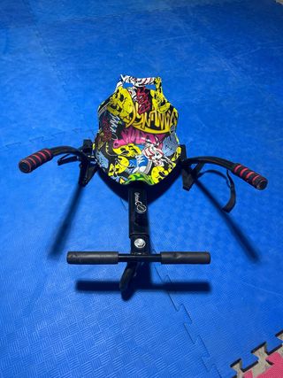 Asiento patín dos ruedas