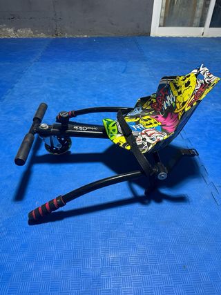 Asiento patín dos ruedas