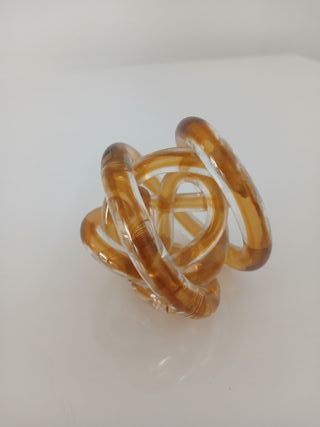 Scultura in vetro Il Nodino dell'Amore