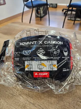 Visera Casco LS2 Advant X Carbon Negra nueva