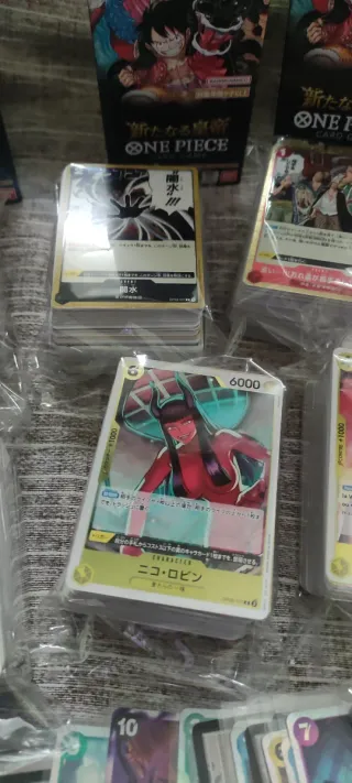 Lote cartas One Piece Op09 Japonés