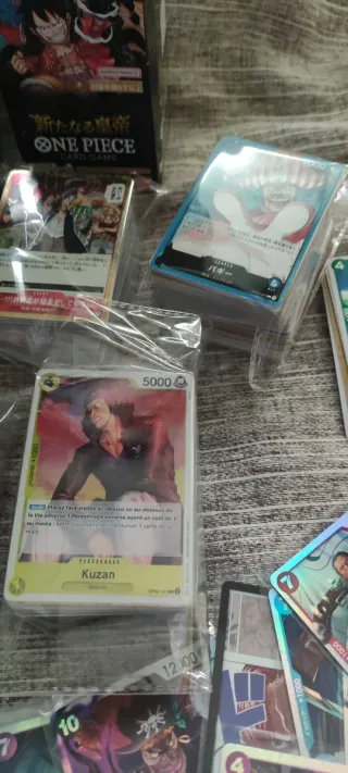 Lote cartas One Piece Op09 Japonés