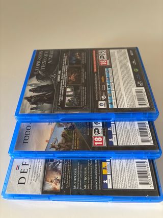 Pack 3X Assassin's Creed PS4