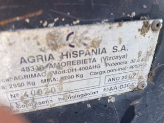 Dumper Agrimac 400DH 2007