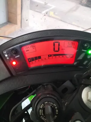 Moto Kawasaki Verde er6f