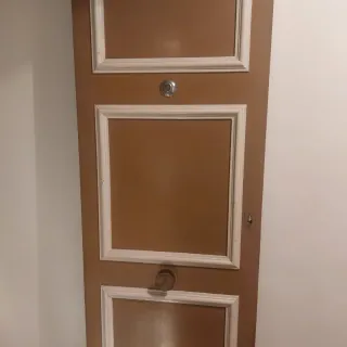 Puerta madera vintage