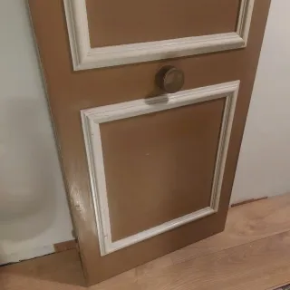 Puerta madera vintage