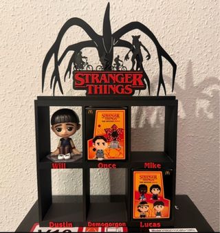 Expositor Stranger Things McDonald's 3D