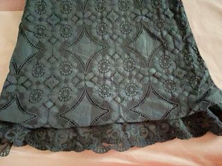 Top encaje negro fiesta talla M