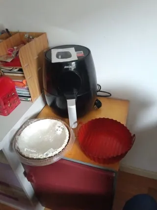 Freidora de aire JOCCA negra