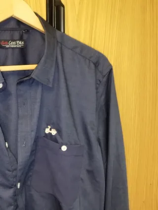 Camisa Cool Bike Azul Marino Talla XXL December